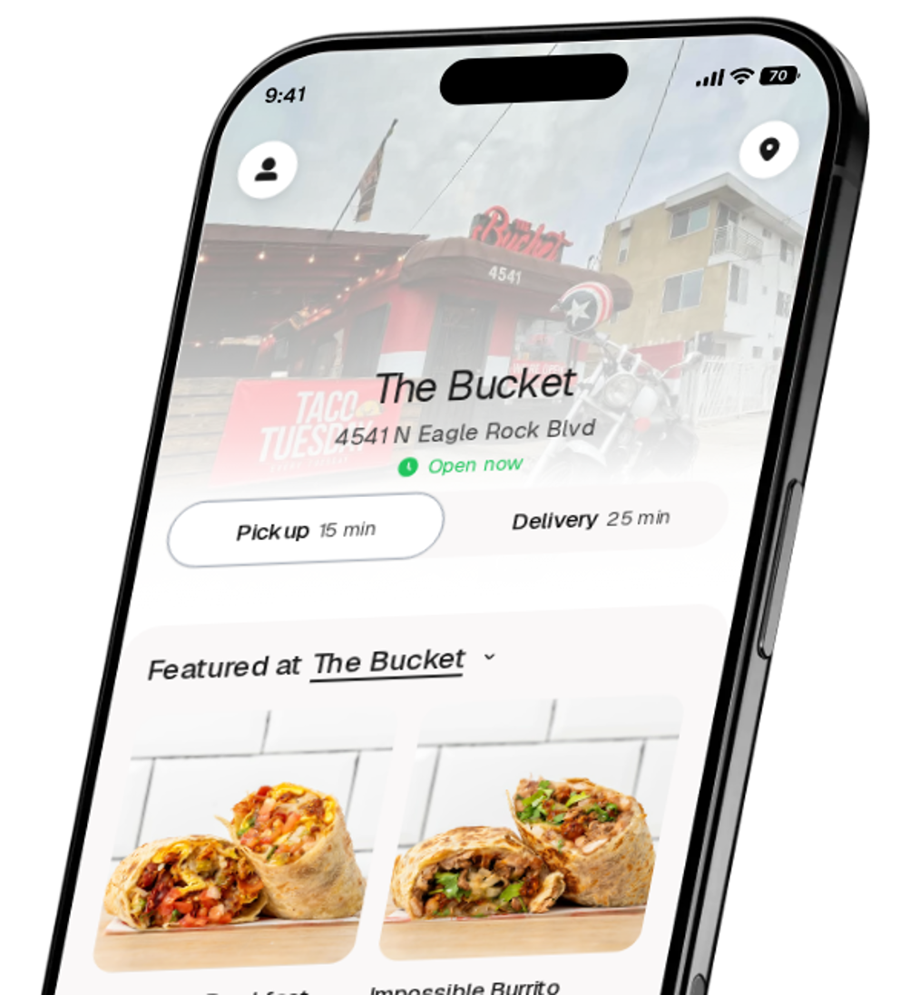 The Bucket app preview