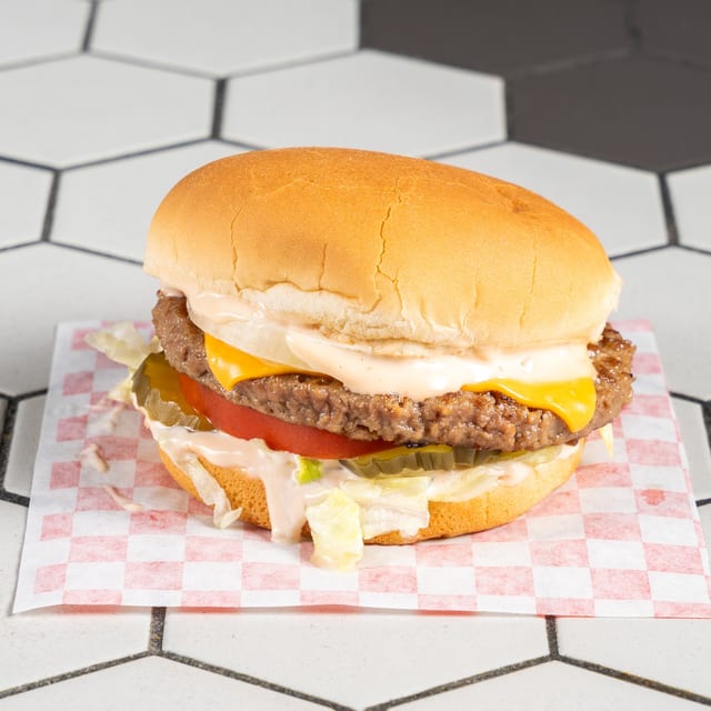 Impossible Cheeseburger.